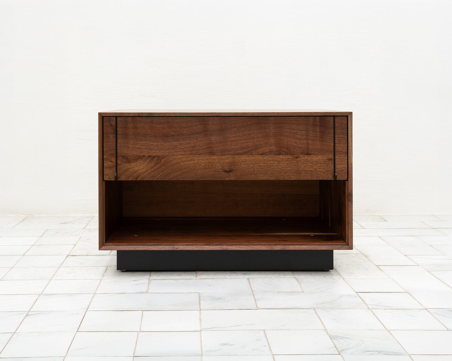 LAKE SIDE TABLE - 31" L, CLARO WALNUT EXTERIOR AND FACES