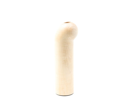 BDDW CANDLESTICK - MAPLE, 9" H