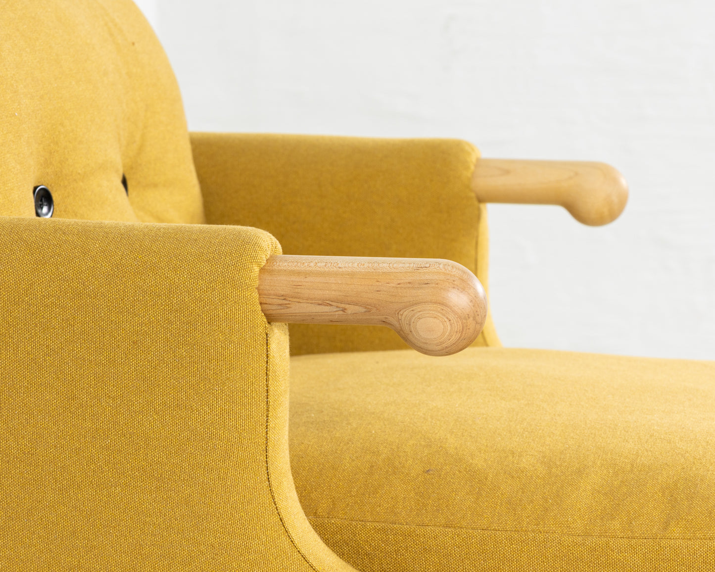 MABEL CLUB CHAIR - BDDW FABRIC #439, NATURAL MAPLE ARMS AND FEET