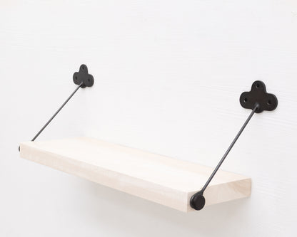 CLOUD SHELF - 36" L, BLEACHED MAPLE