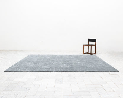 HARROLL RUG - 8' X 10', WOOL AND SILK