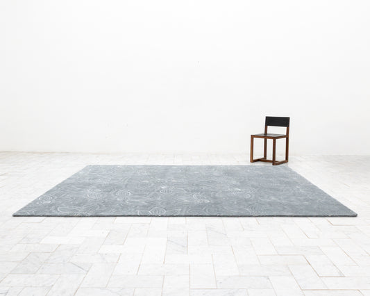 HARROLL RUG - 8' X 10', WOOL AND SILK