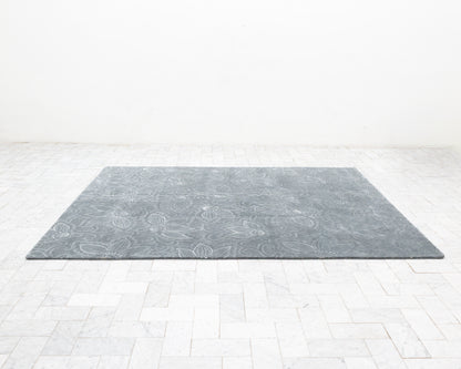 HARROLL RUG - 8' X 10', WOOL AND SILK