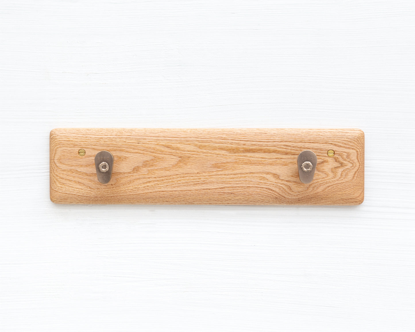 COAT RACK - NATURAL OAK AND BRONZE