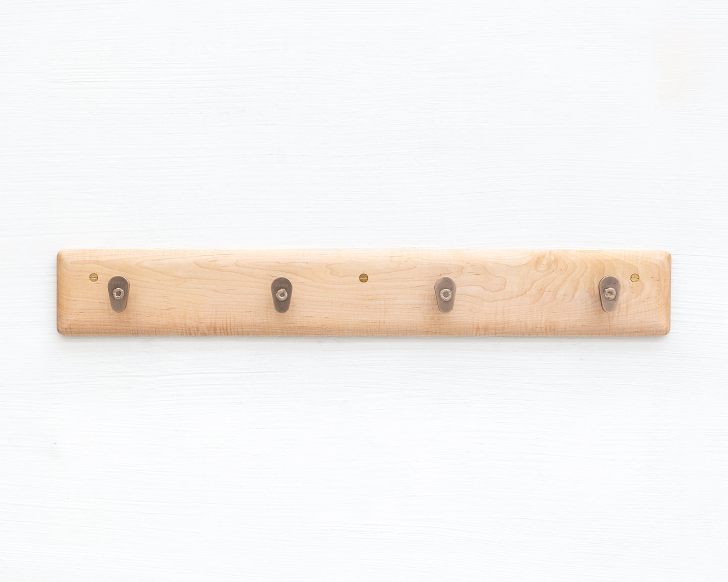 COAT RACK - MAPLE AND BRONZE