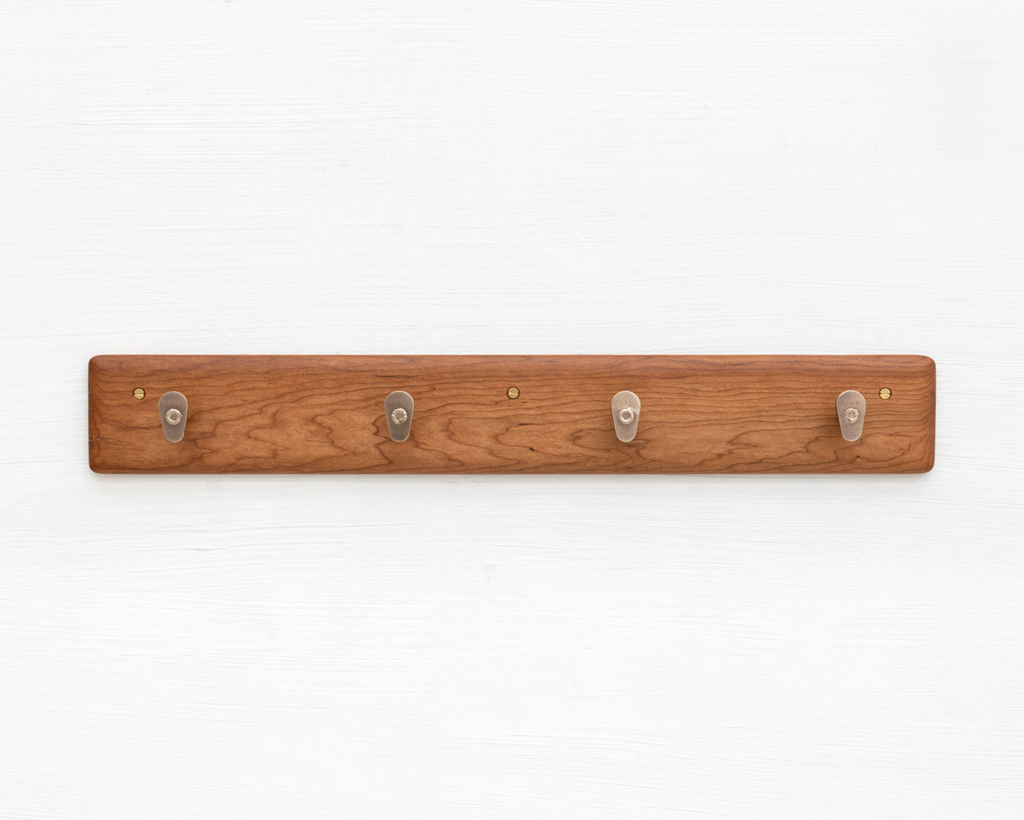 COAT RACK - CHERRY AND BRONZE