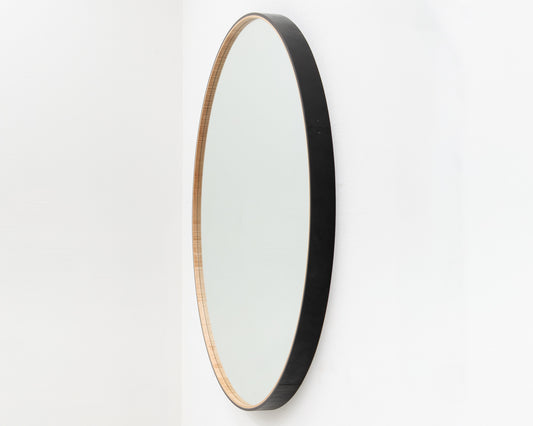 ADMIRAL'S MIRROR - 72" DIAMETER, DARK MULLED