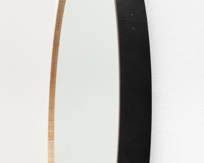 ADMIRAL'S MIRROR - 72" DIAMETER, DARK MULLED
