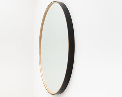 ADMIRAL'S MIRROR - 72" DIAMETER, DARK MULLED