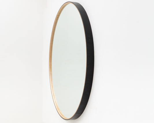 ADMIRAL'S MIRROR - 72" DIAMETER, DARK MULLED