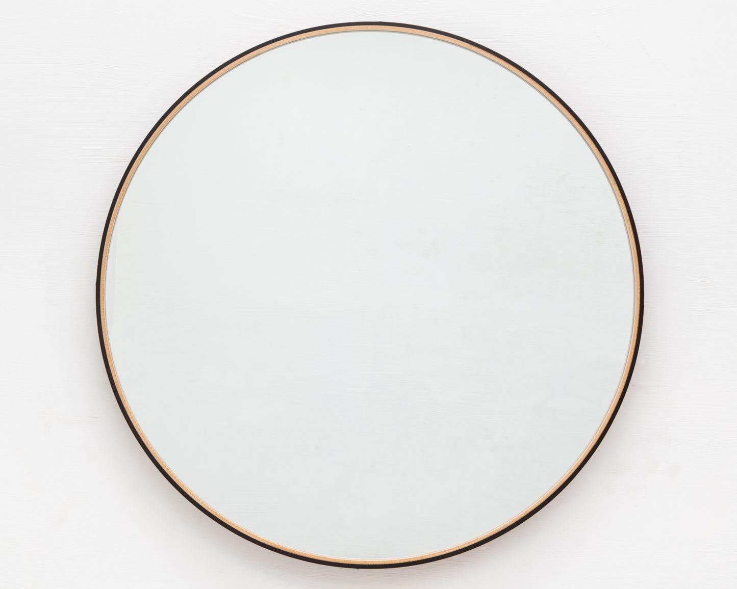 ADMIRAL'S MIRROR - 60" DIAMETER, NATURAL MULLED