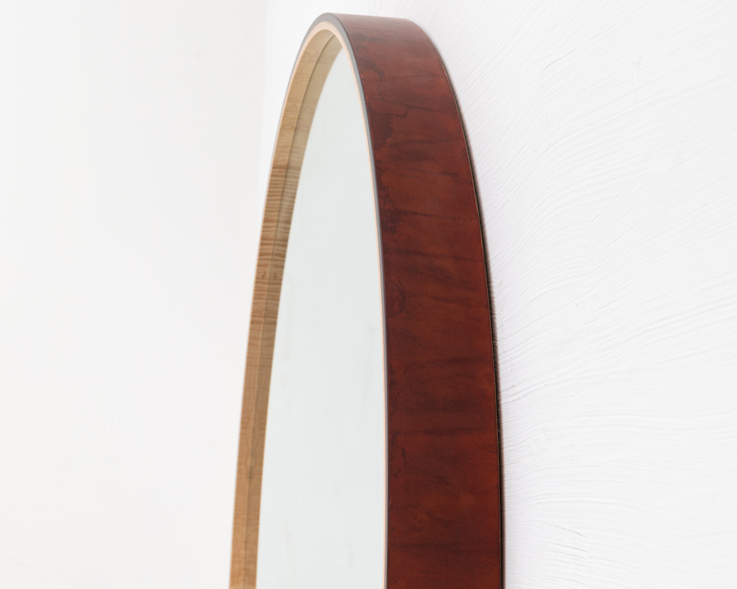 ADMIRAL'S MIRROR - 60" DIAMETER, NATURAL MULLED
