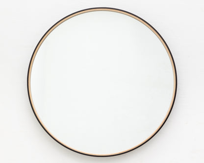 ADMIRAL'S MIRROR - 48" DIAMETER, DARK MULLED