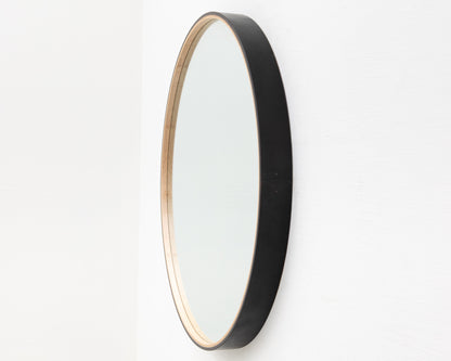 ADMIRAL'S MIRROR - 48" DIAMETER, DARK MULLED