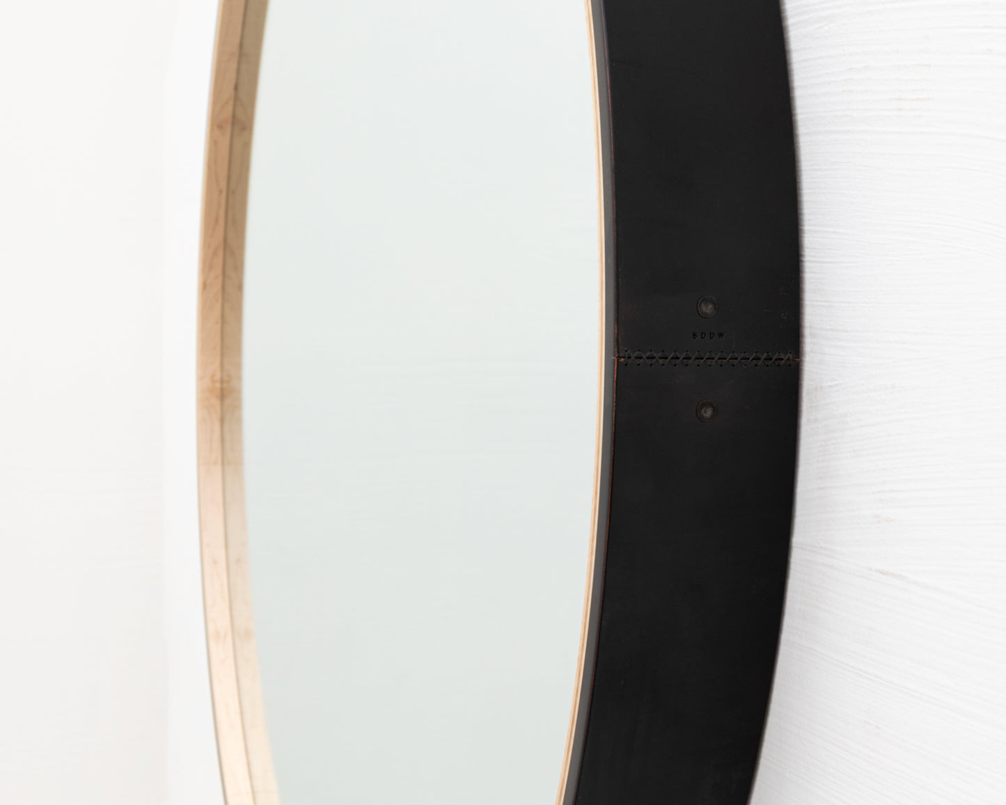 ADMIRAL'S MIRROR - 48" DIAMETER, DARK MULLED