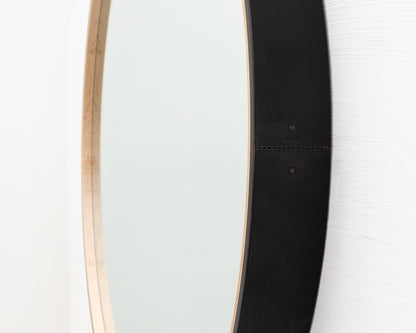 ADMIRAL'S MIRROR - 48" DIAMETER, DARK MULLED