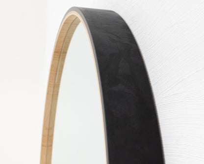 ADMIRAL'S MIRROR - 48" DIAMETER, DARK MULLED