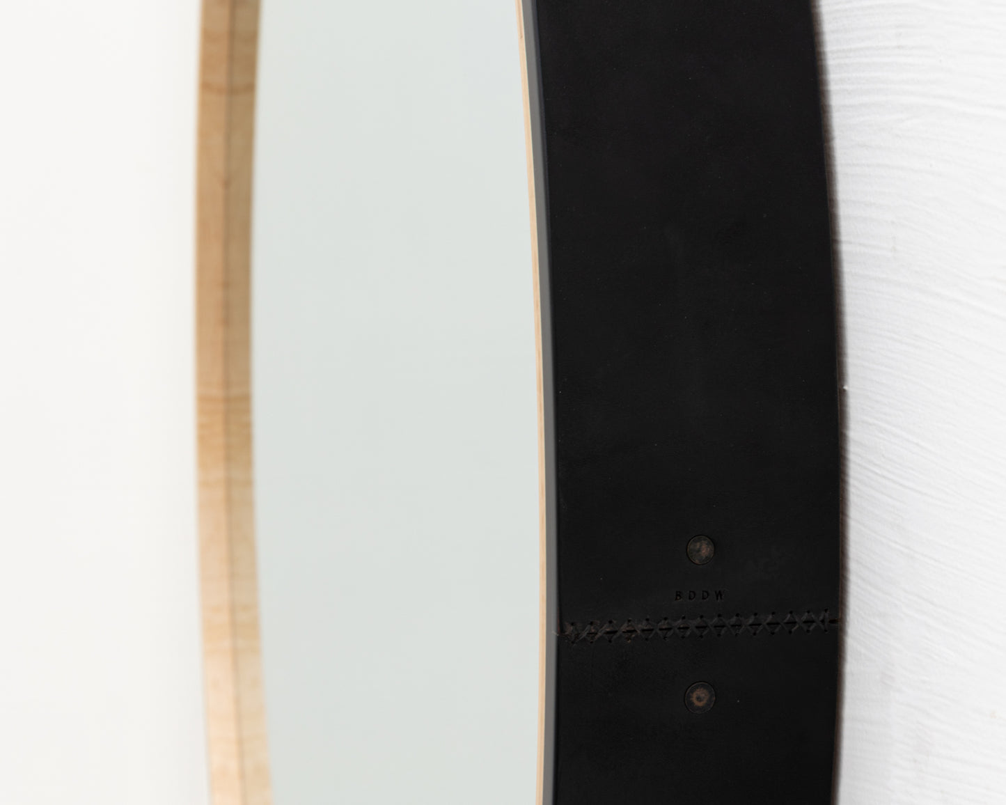 ADMIRAL'S MIRROR - 48" DIAMETER, DARK MULLED