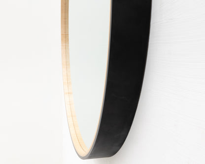 ADMIRAL'S MIRROR - 48" DIAMETER, DARK MULLED