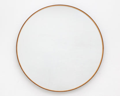 ADMIRAL'S MIRROR - 72" DIAMETER, DARK MULLED