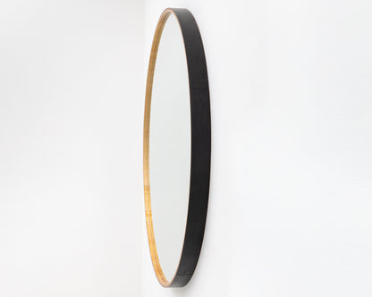 ADMIRAL'S MIRROR - 72" DIAMETER, DARK MULLED