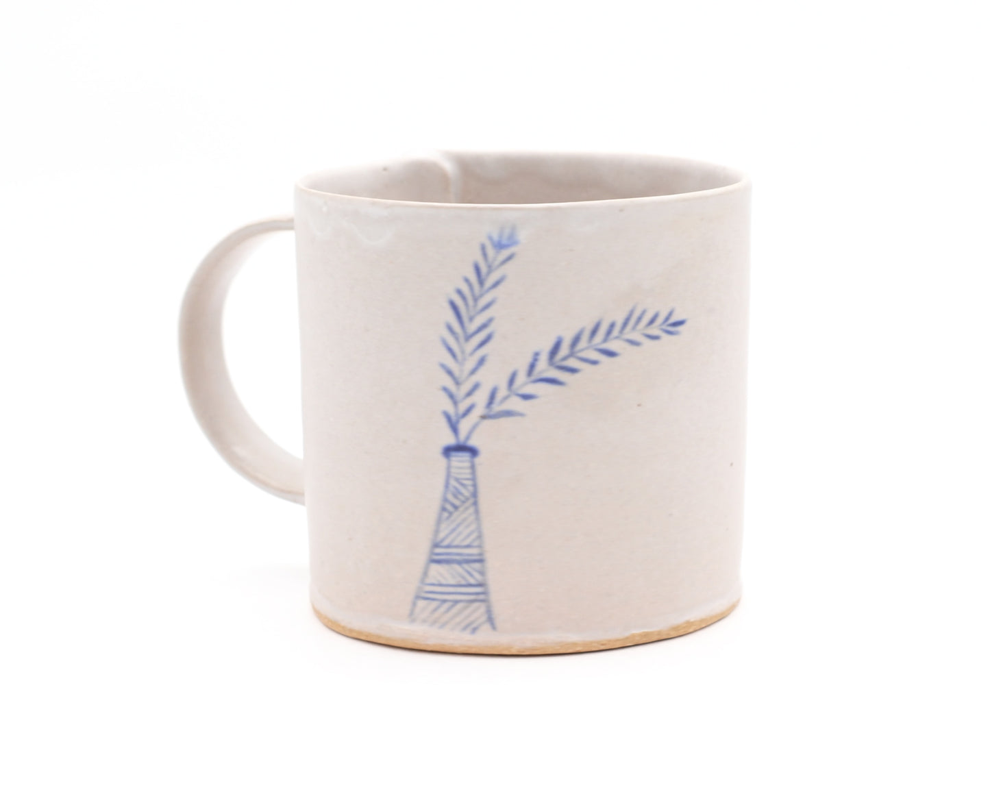 HAND-PAINTED CERAMIC COFFEE MUG - #5053