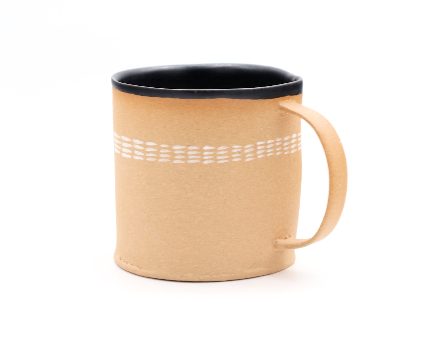 HAND-PAINTED CERAMIC COFFEE MUG - #5065