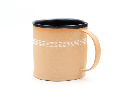 HAND-PAINTED CERAMIC COFFEE MUG - #5065