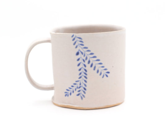 HAND-PAINTED CERAMIC COFFEE MUG - #5066