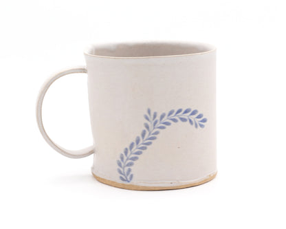 HAND-PAINTED CERAMIC COFFEE MUG - #5073