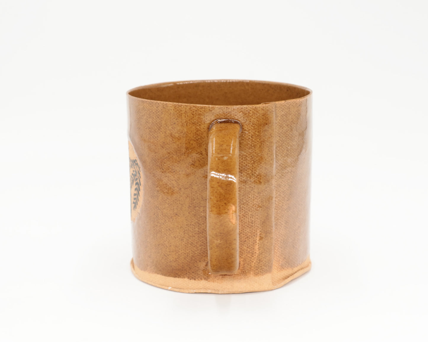 HAND-PAINTED CERAMIC COFFEE MUG - #5146