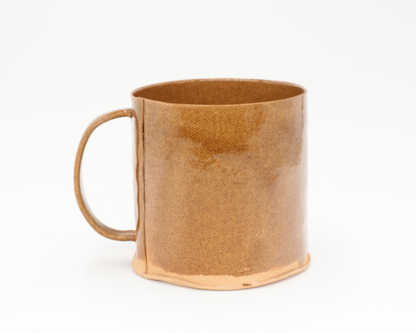 HAND-PAINTED CERAMIC COFFEE MUG - #5146