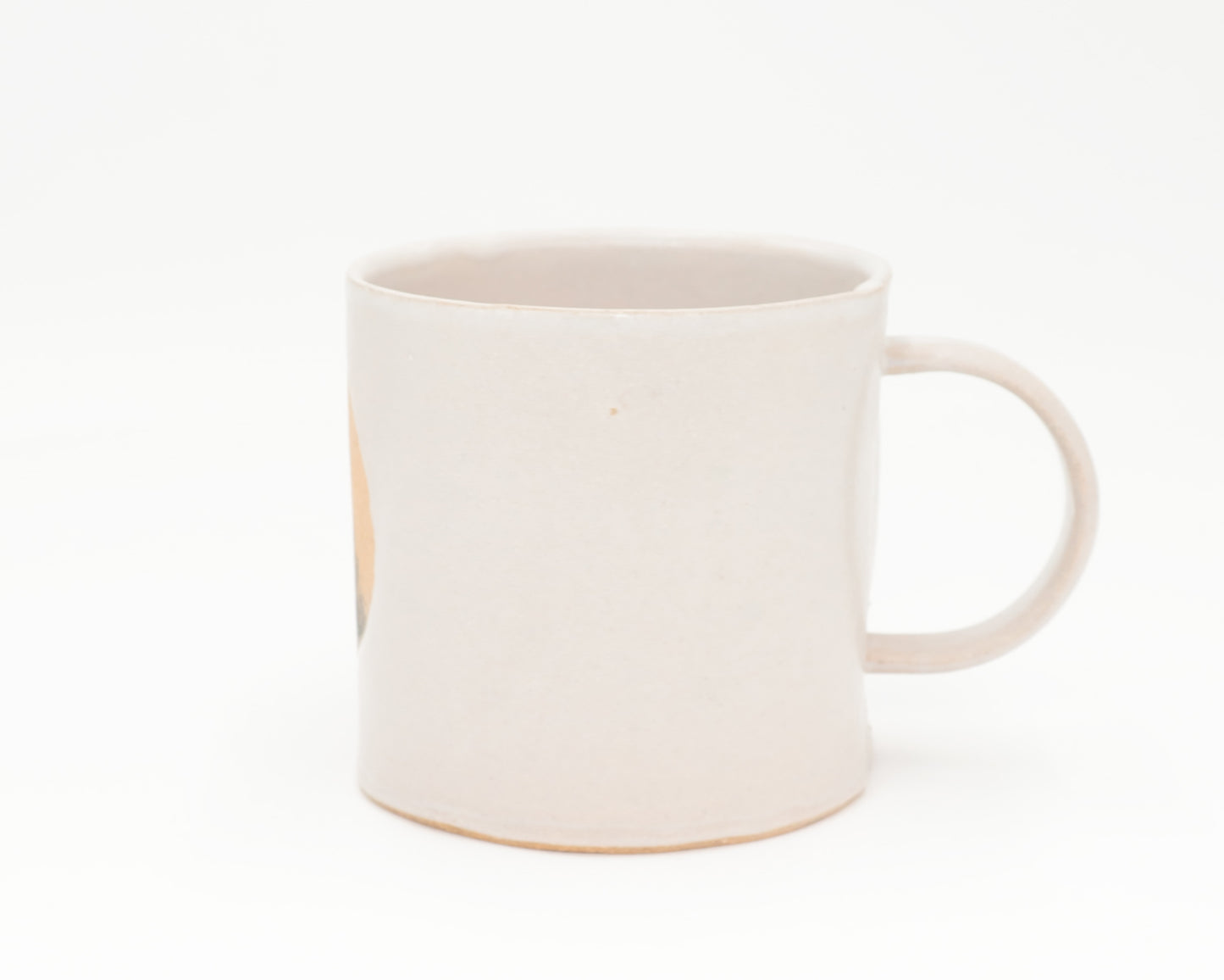 HAND-PAINTED CERAMIC COFFEE MUG - #5184
