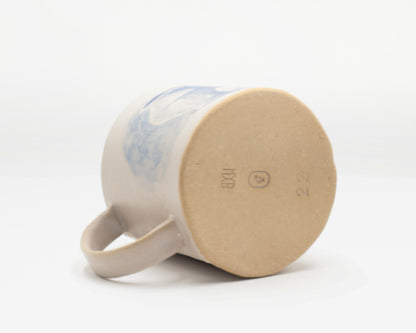 HAND-PAINTED CERAMIC COFFEE MUG - #5223