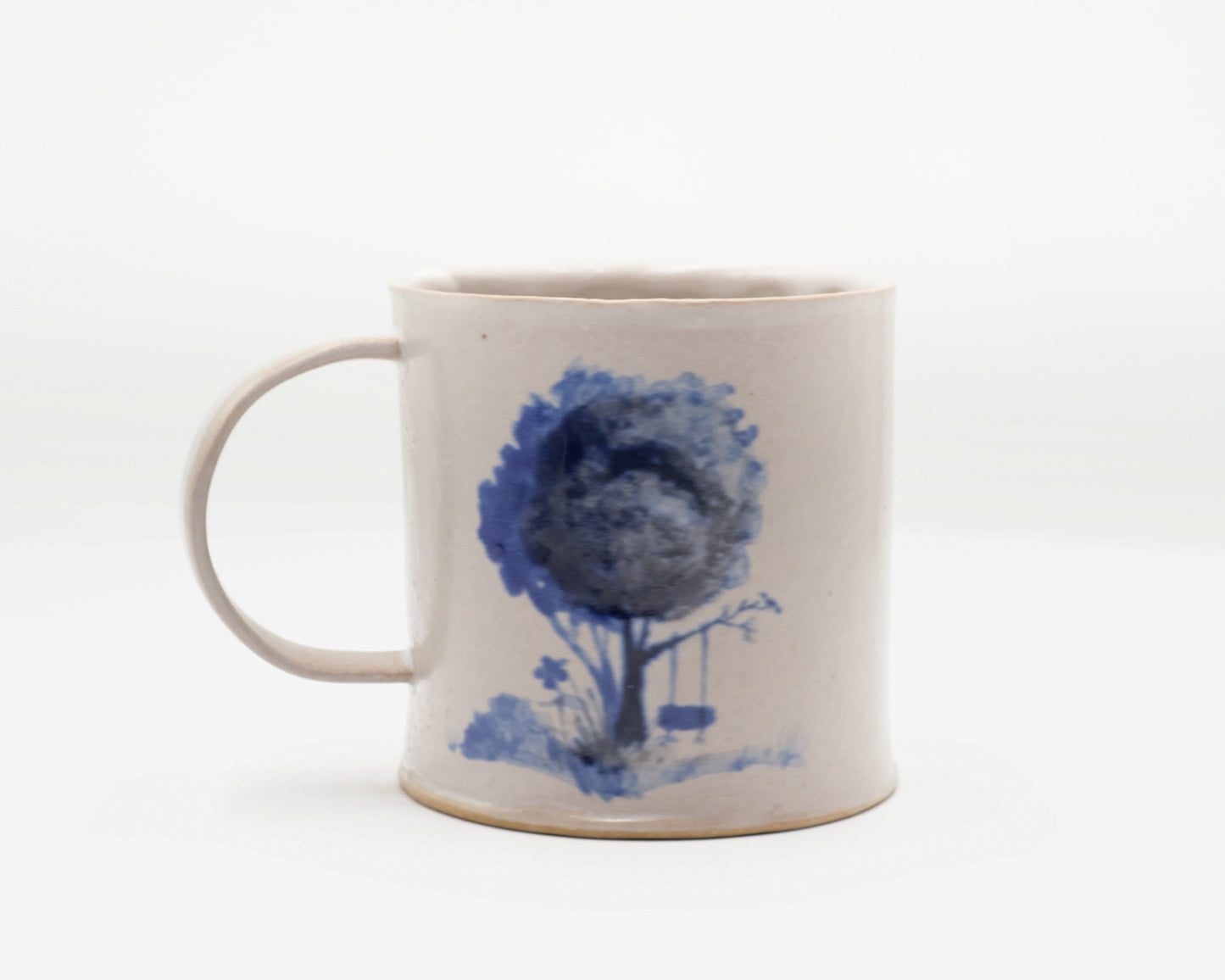 HAND-PAINTED CERAMIC COFFEE MUG - #5225
