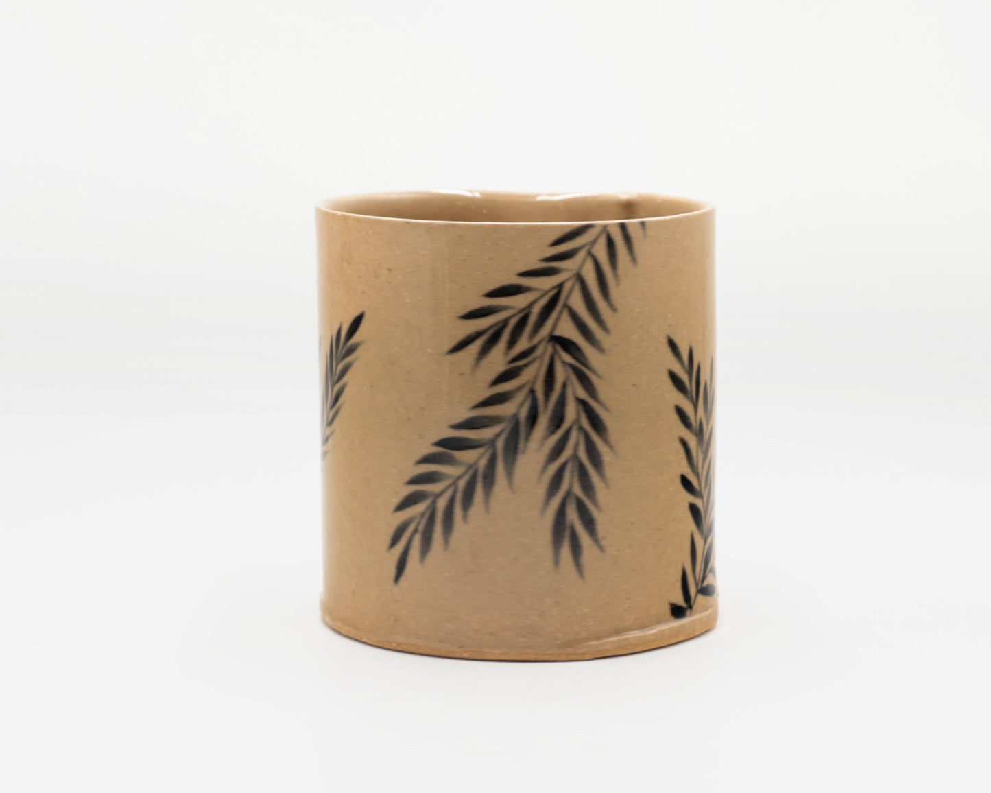 HAND-PAINTED CERAMIC COFFEE MUG - #5228