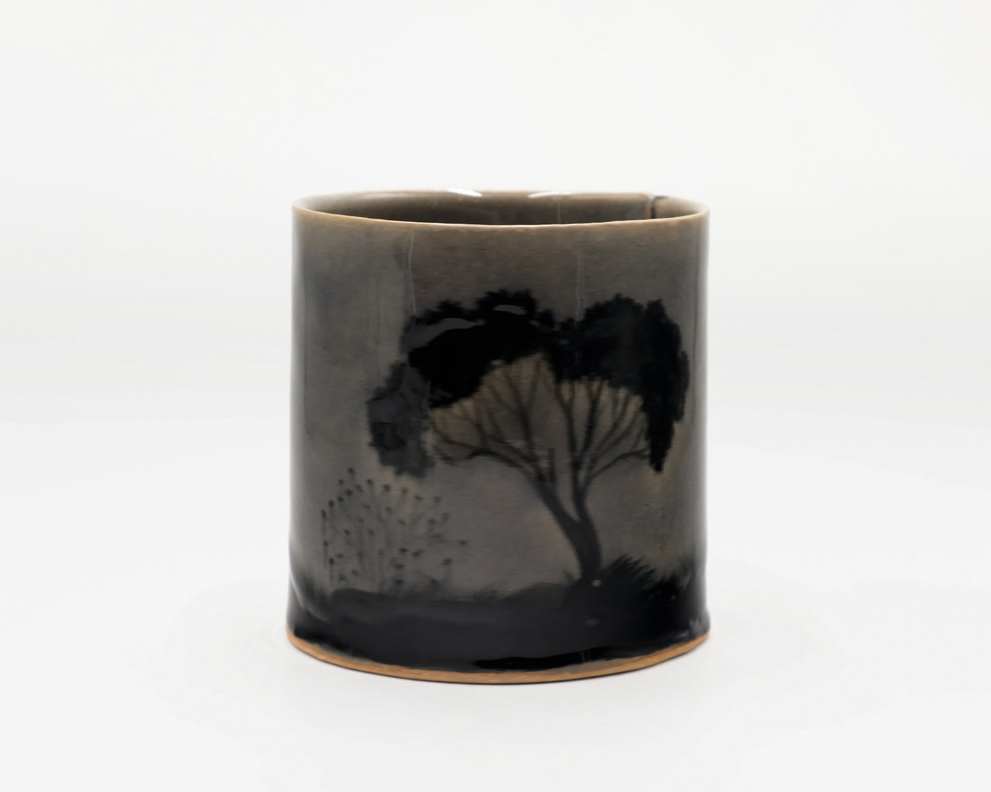 HAND-PAINTED CERAMIC COFFEE MUG - #5230