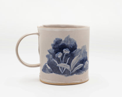 HAND-PAINTED CERAMIC COFFEE MUG - #5234