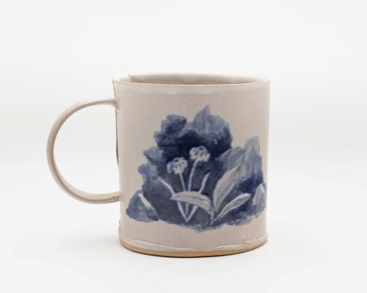 HAND-PAINTED CERAMIC COFFEE MUG - #5234