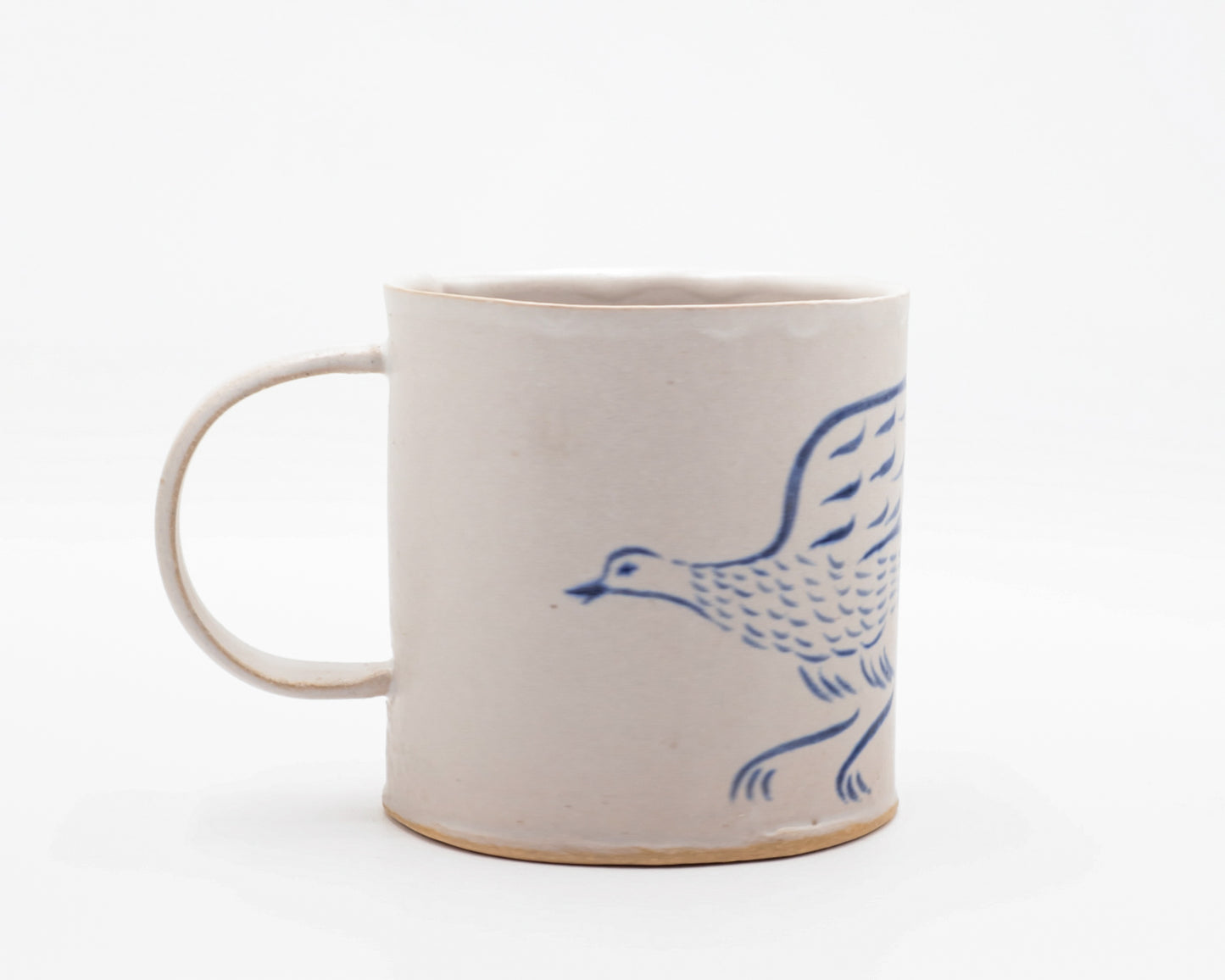HAND-PAINTED CERAMIC COFFEE MUG - #5238
