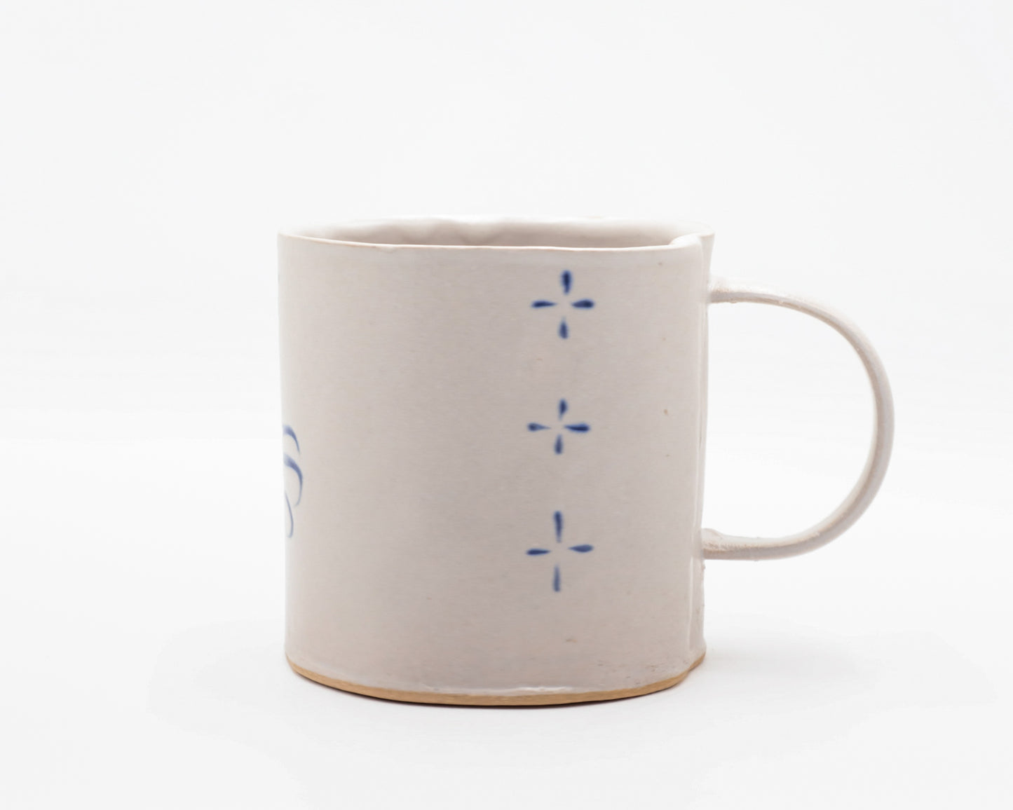 HAND-PAINTED CERAMIC COFFEE MUG - #5238