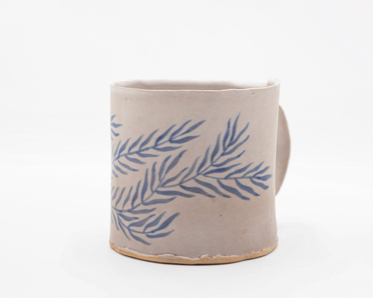 HAND-PAINTED CERAMIC COFFEE MUG - #5243