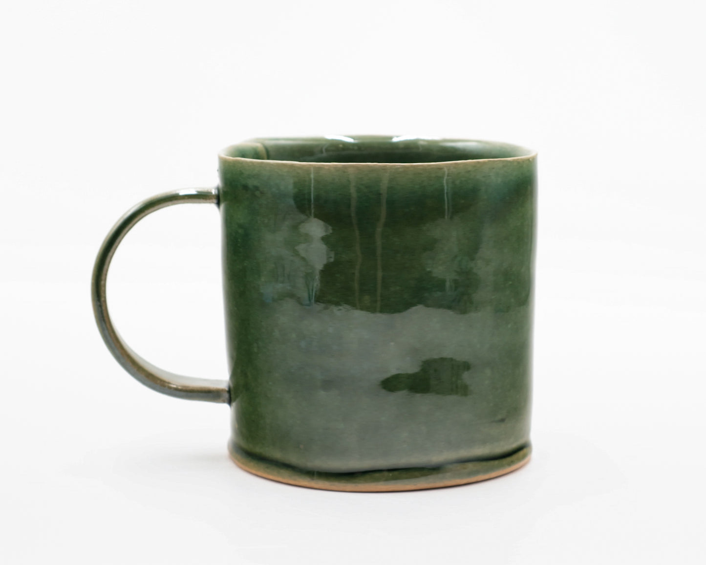 HAND-PAINTED CERAMIC COFFEE MUG - #5248