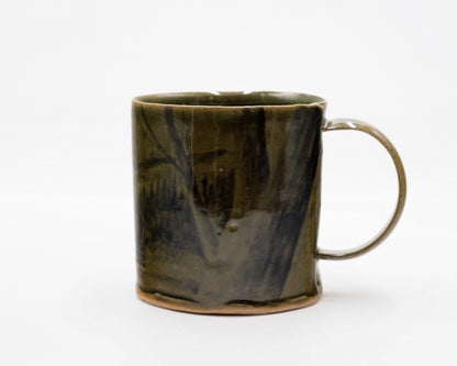 HAND-PAINTED CERAMIC COFFEE MUG - #5249