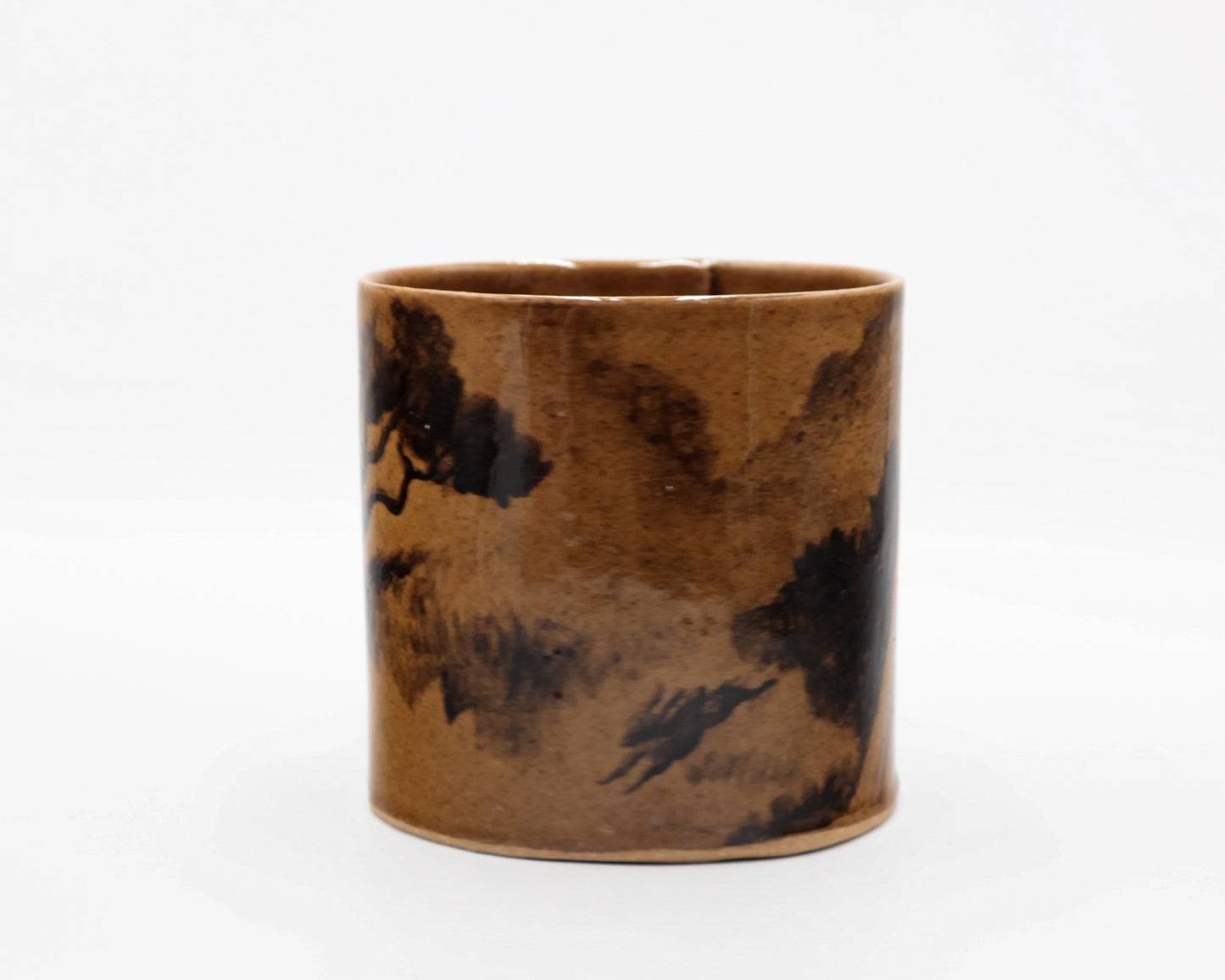 HAND-PAINTED CERAMIC COFFEE MUG - #5251