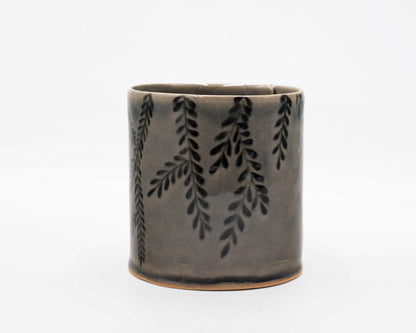 HAND-PAINTED CERAMIC COFFEE MUG - #5253