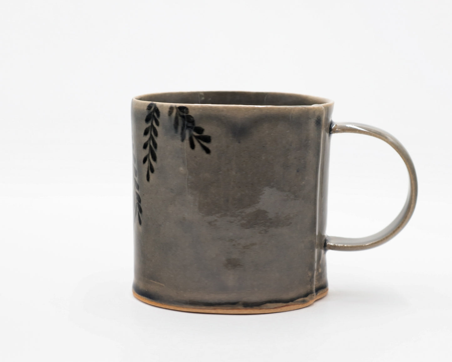 HAND-PAINTED CERAMIC COFFEE MUG - #5253
