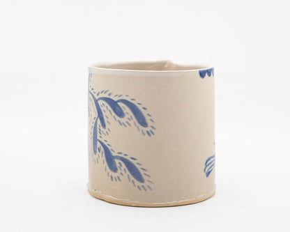 HAND-PAINTED CERAMIC COFFEE MUG - #5261
