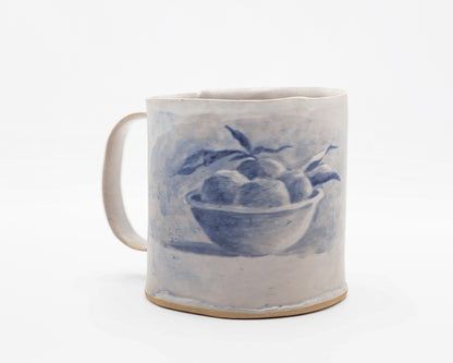 HAND-PAINTED CERAMIC COFFEE MUG - #5264