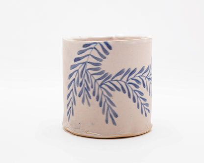 HAND-PAINTED CERAMIC COFFEE MUG - #5269